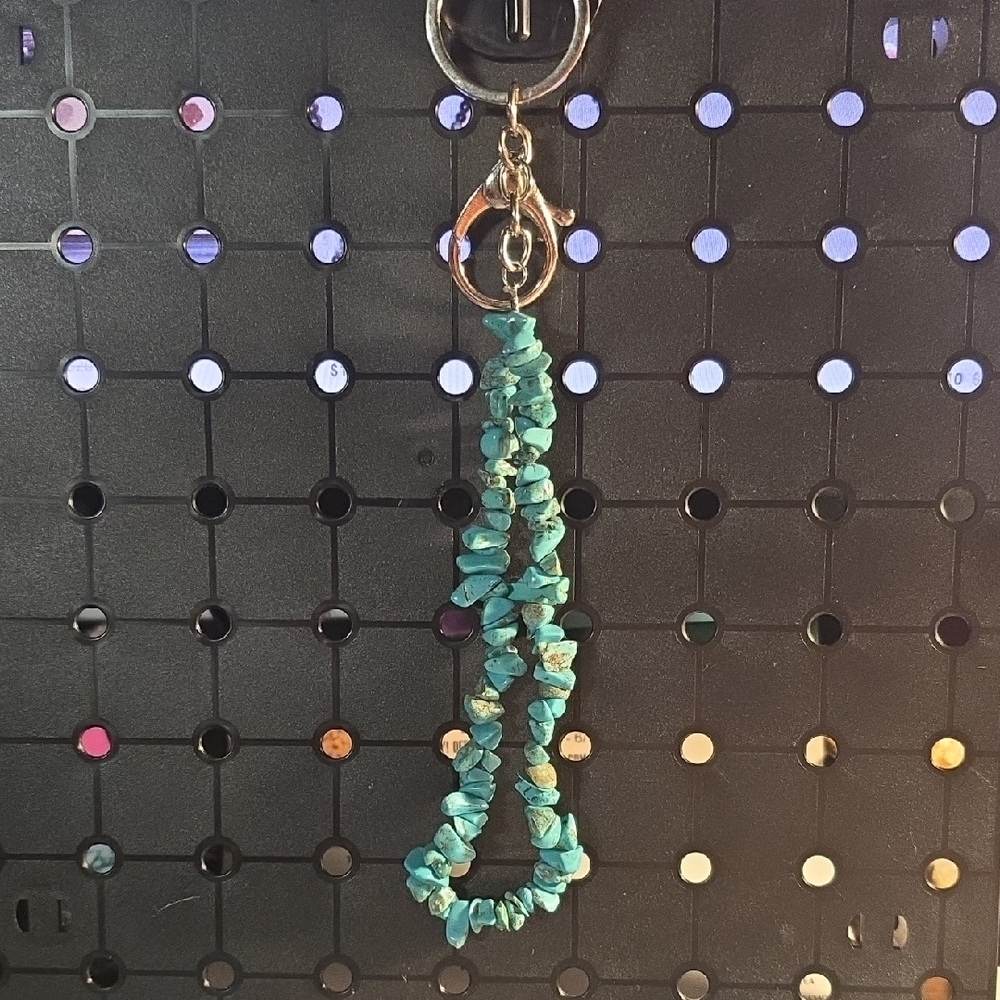 Turquoise Keychain